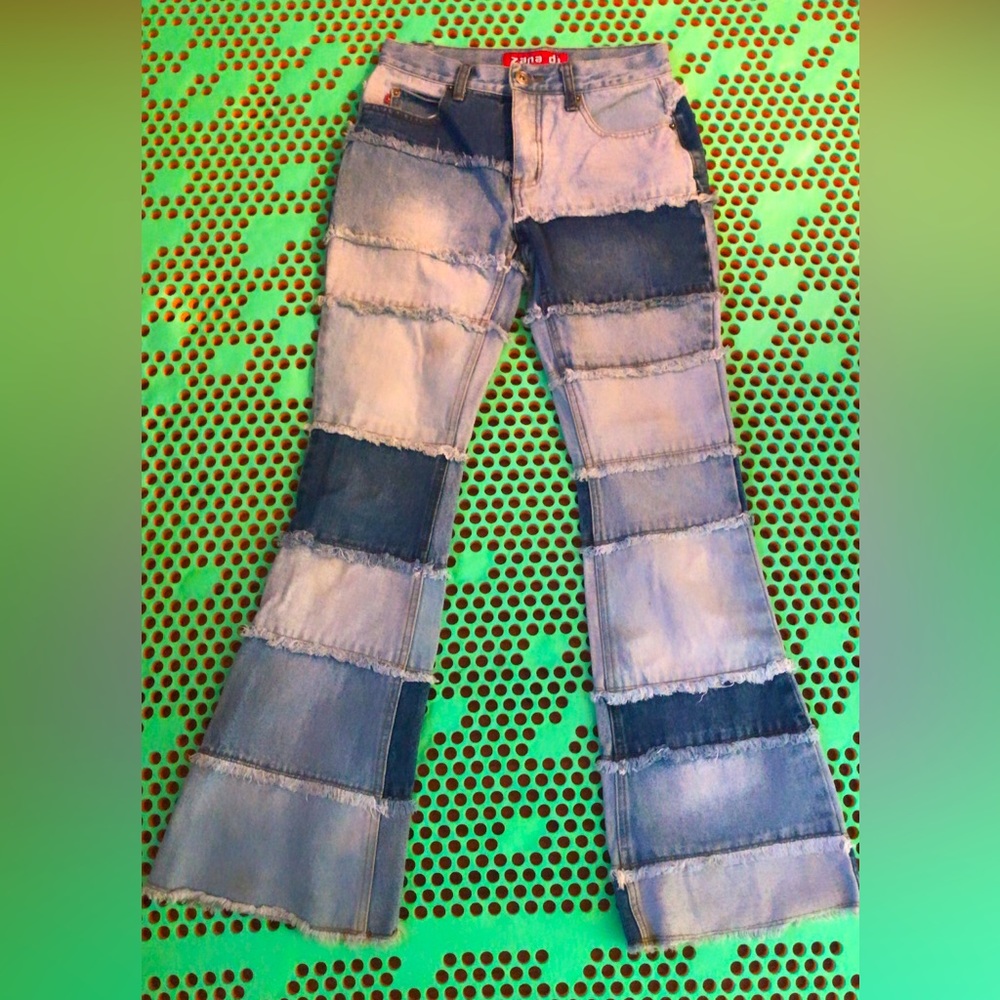 Patchwork jeans